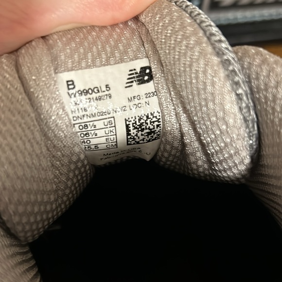 New Balance 990 v5 Grey Made in USA - Picture 4 of 4